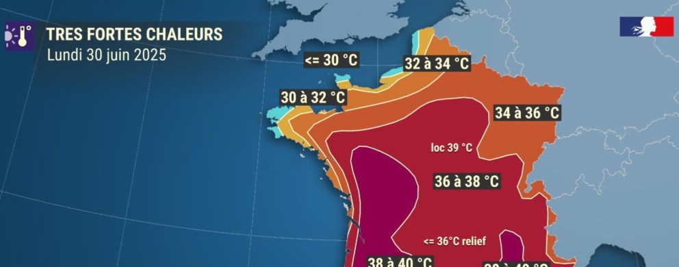 June 2025 Heatwave is Hitting France