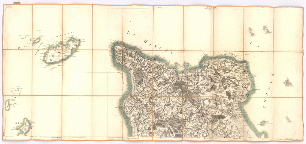 Old Cotentin Map