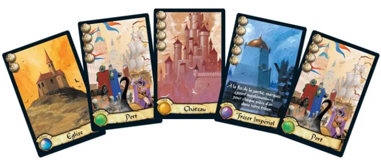 Citadelles mediaval card game