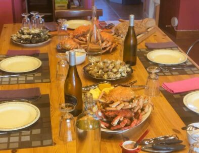 Seafood diner at La Becterie, 27th of June 2025