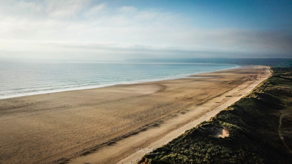 Biville dunes and beach