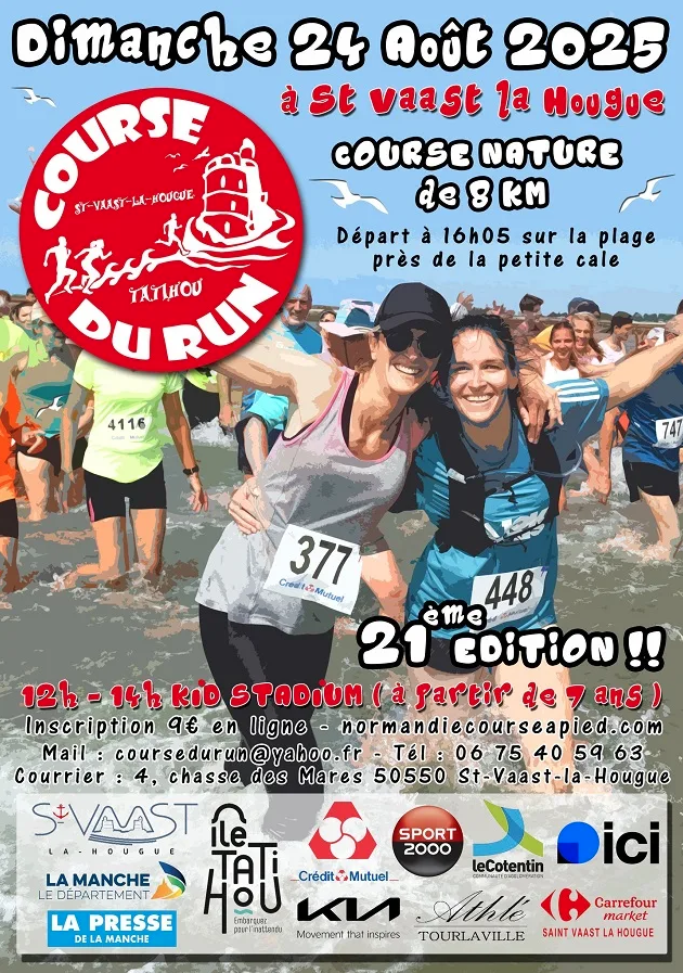 L'affiche de la Course du Run 2025