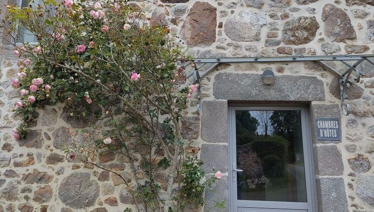 La Becterie, guesthouse entrance